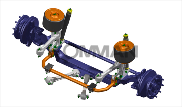 Aluminum alloy suspension (10m~12m)